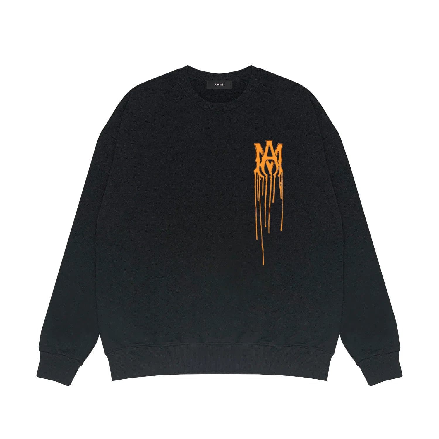 Amiri Crewneck Sweatshirt Dripping Logo