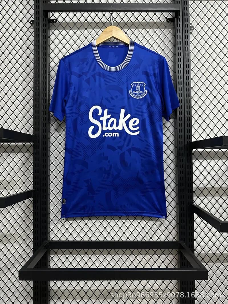Adidas Everton FC Home Jersey Stake.com Sponsor
