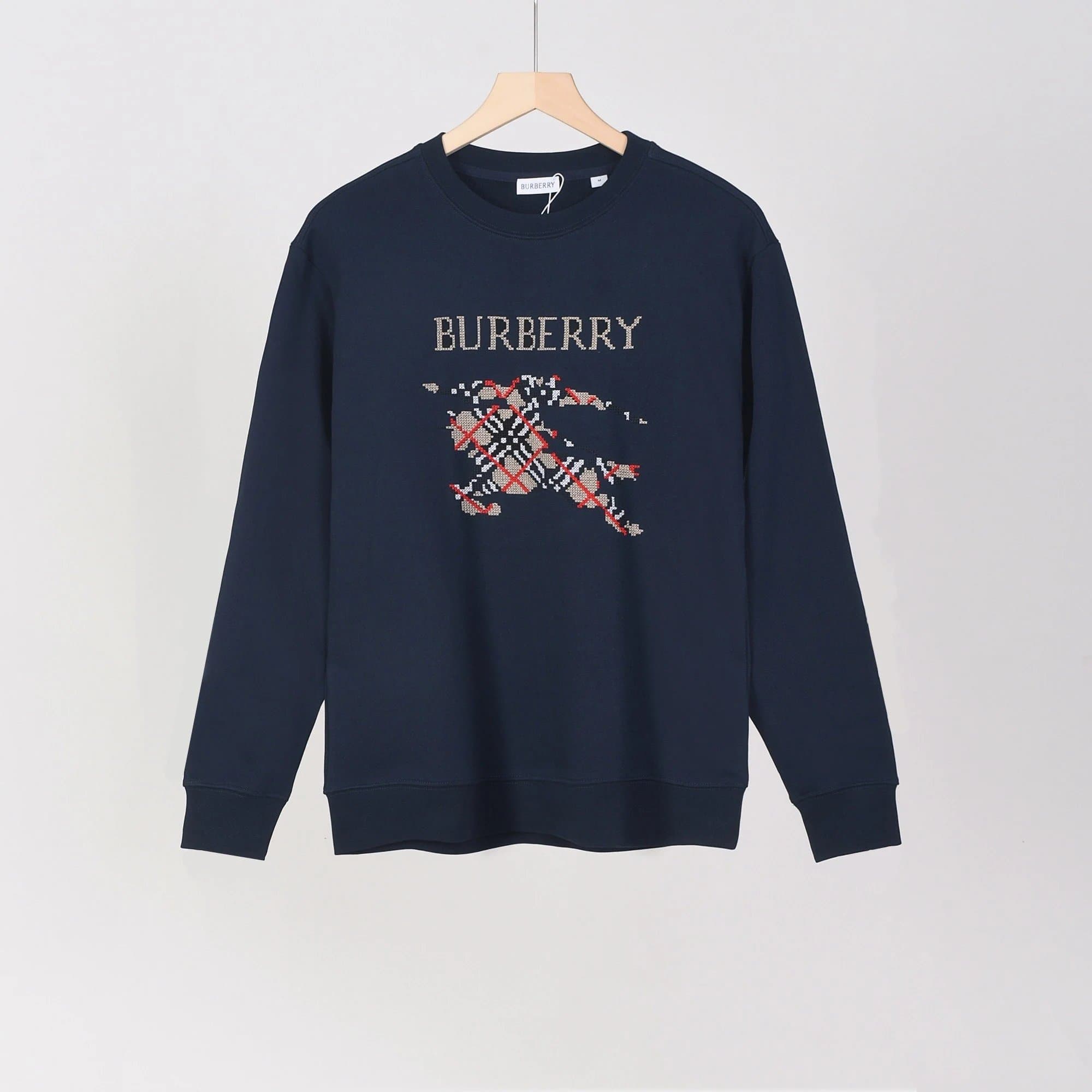 Burberry Crewneck Sweatshirt Monogram Logo — 31
