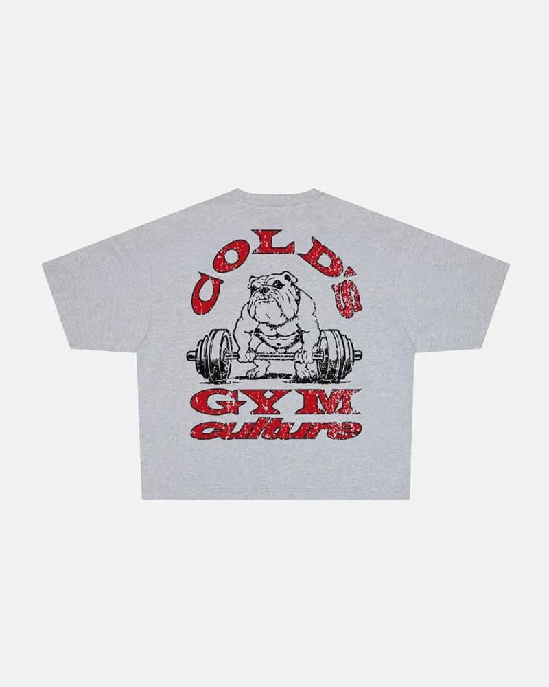 Off-White Gym Culture Tee Bulldog Print