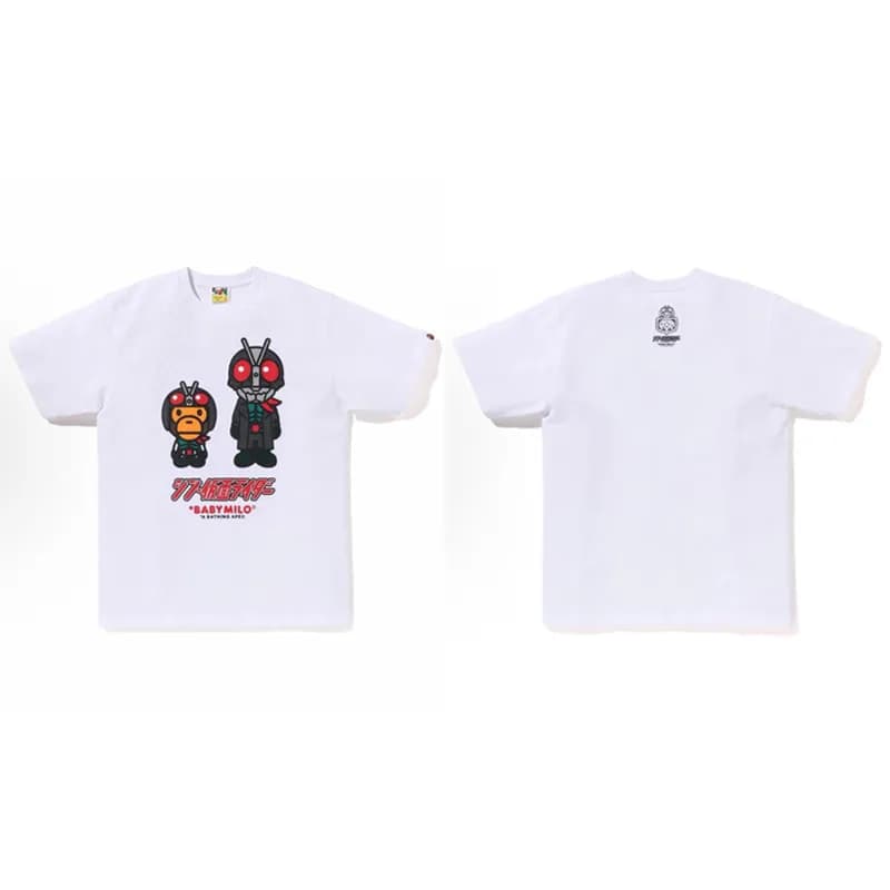 BAPE Graphic T-Shirt Hello Kitty x Baby Milo — 140 white