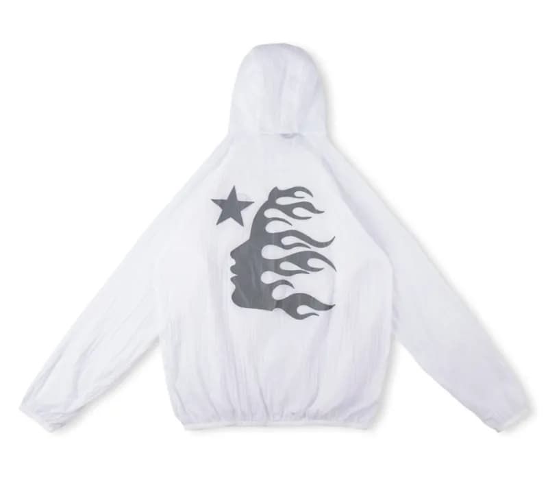 Palace Windbreaker Flame Star Print