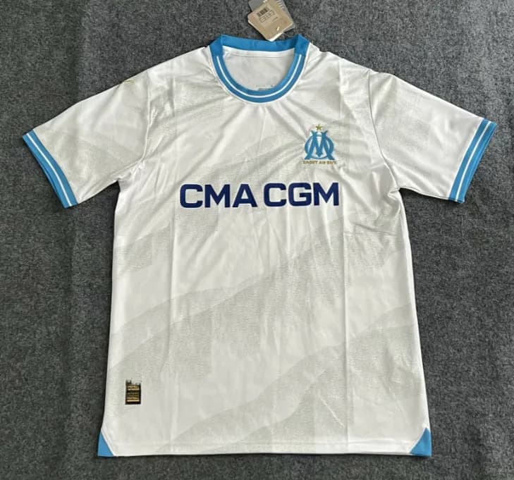 AC Milan Home Jersey Gradient Print — 23-24马赛客场白色