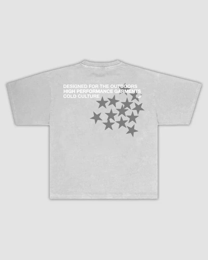 Graphic Tee Grape Grenade — 星空-浅灰色