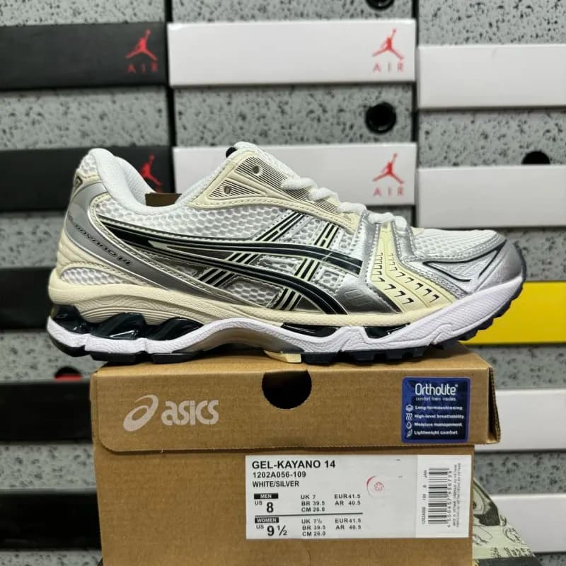 Asics GEL-KAYANO 14 White/Silver