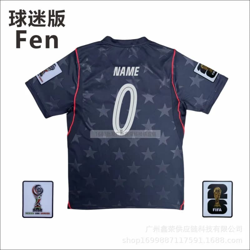 Nike Soccer Jersey Pulisic #10 Star Print — 定制(带臂章)