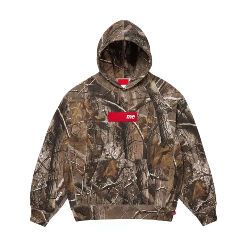 Supreme Hooded Sweatshirt Real Tree Camo