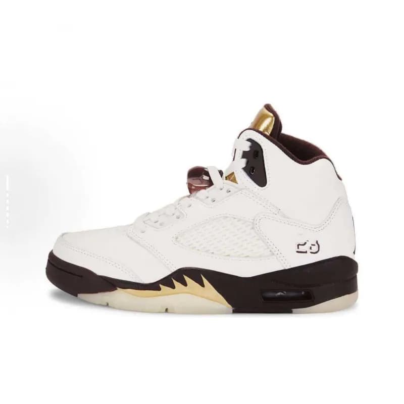 Air Jordan 5 Grape — Dd9336-200 white brown