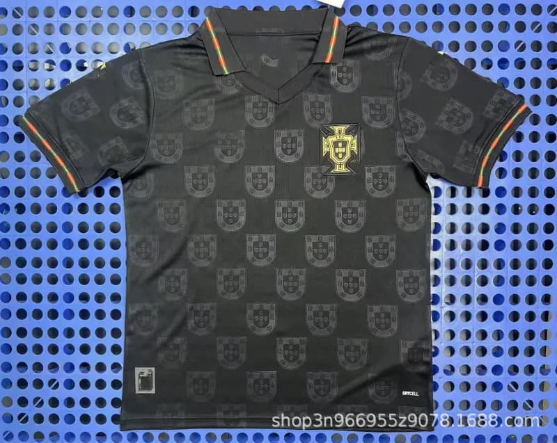 Nike Portugal Away Jersey All-Over Crest Print