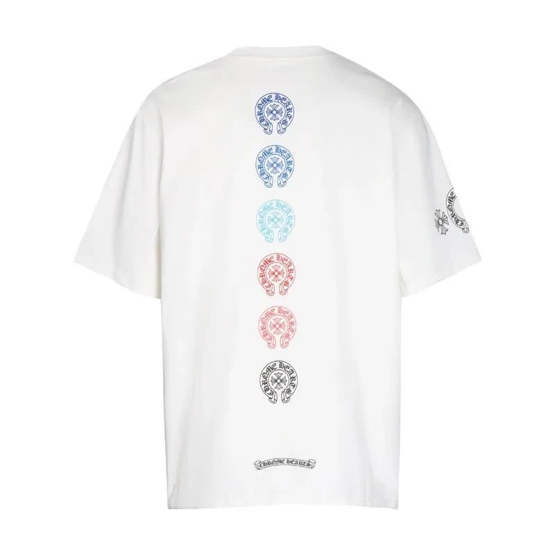 Chrome Hearts Graphic Tee Cross Logo — 6048白