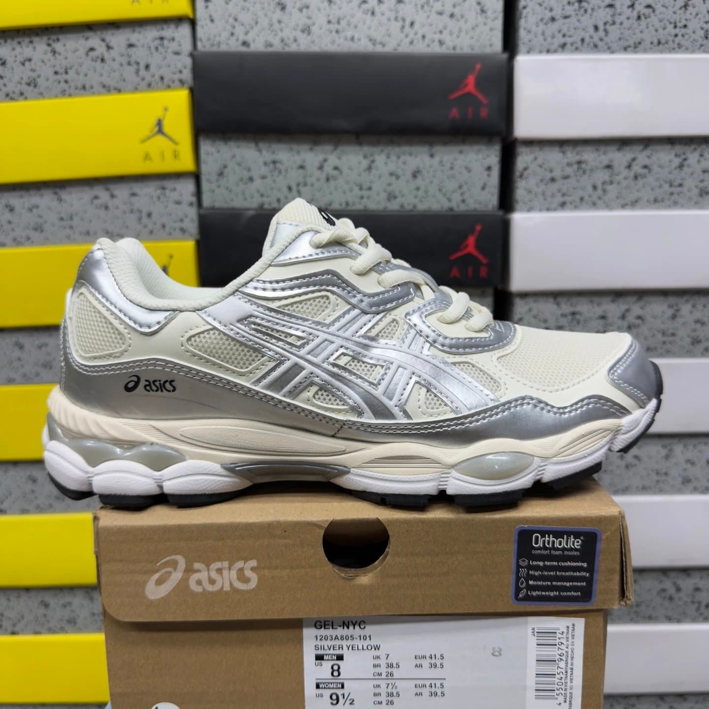Asics GEL-NYC Beige Grey — 1203A805-101