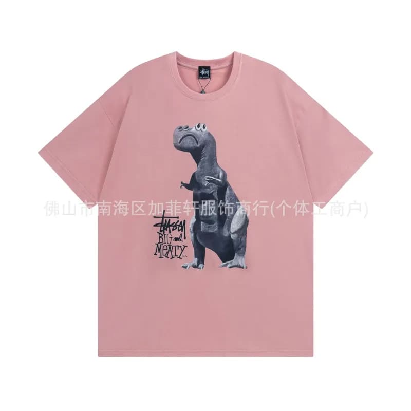 Stüssy Dice Logo Tee Dice Print — 915粉色