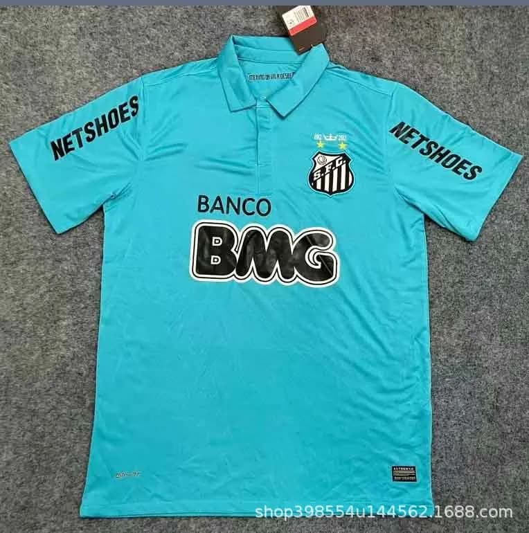 Santos FC Home Jersey Banco BMG Sponsor