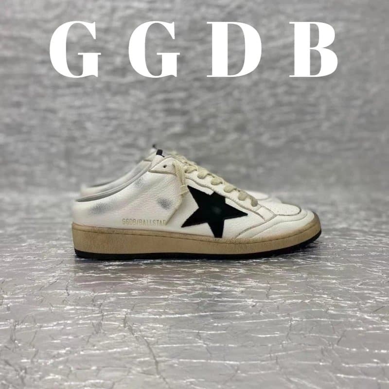 Golden Goose Super-Star Distressed Silver — #9