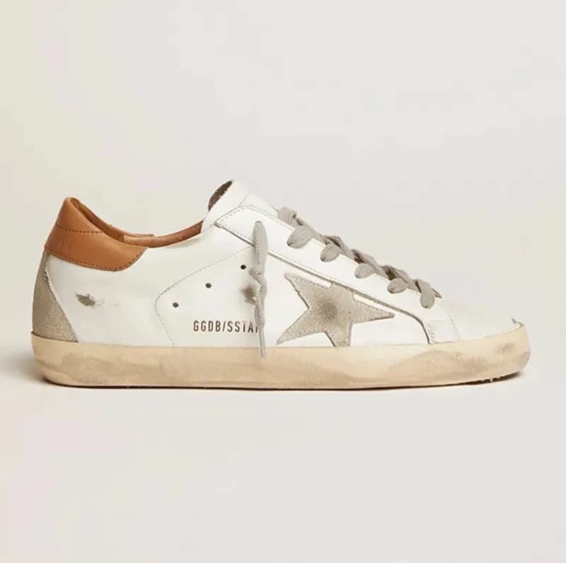Golden Goose Superstar Distressed White