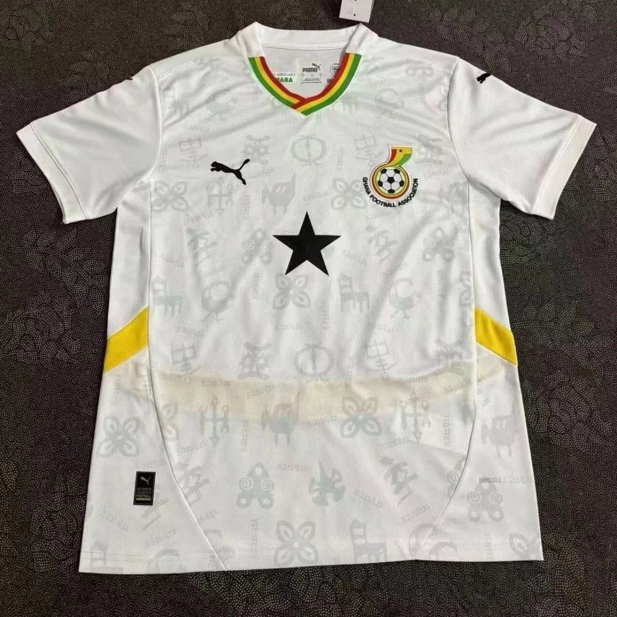 Puma Egypt National Team Home Jersey Pharaohs Pattern — 2026加纳主场