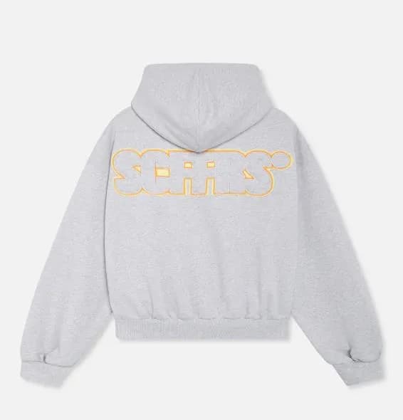Scuffers Hoodie Embroidered Logo — Gray-1 embroidery-order