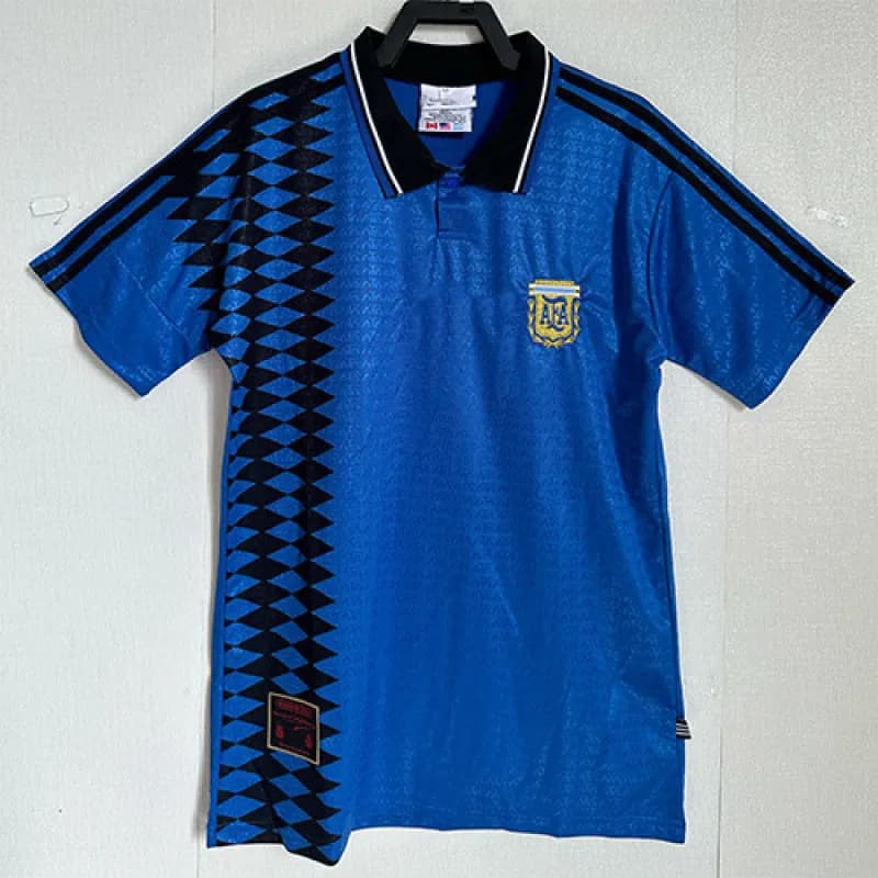 Adidas Spain National Team Polo 1994 World Cup Home — 94 argentina away game