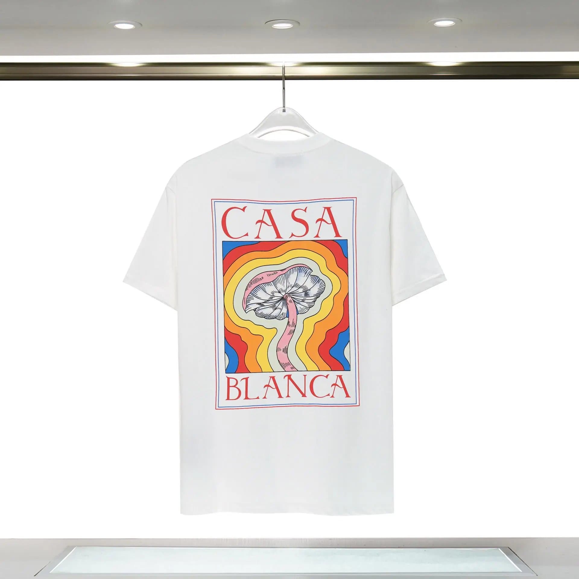 Casablanca Graphic Tee Rabbit Checkered — 8122白
