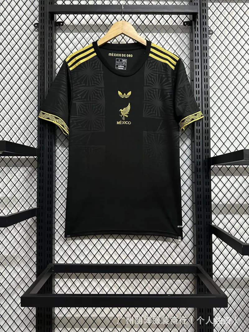 Adidas Spain National Team Jersey 2024 Away — 25-26墨西哥金杯黑色.jpeg