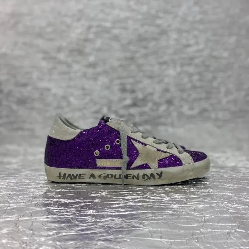 Golden Goose Superstar Glitter Purple