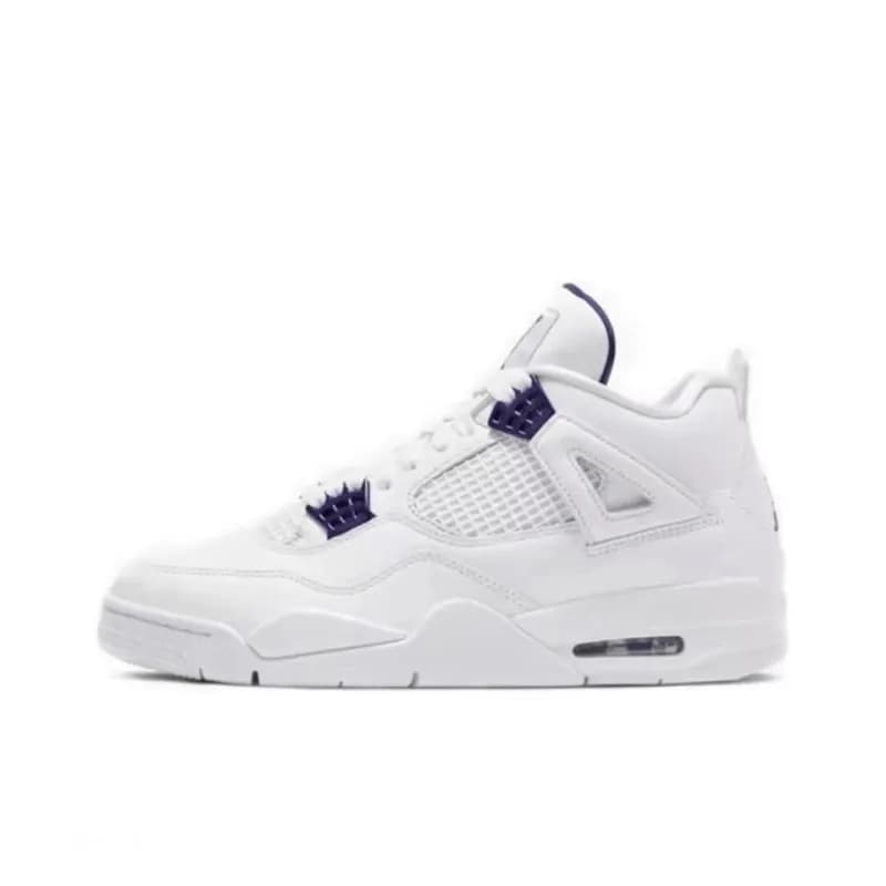 Air Jordan 4 Thunder — aj4-白紫扣