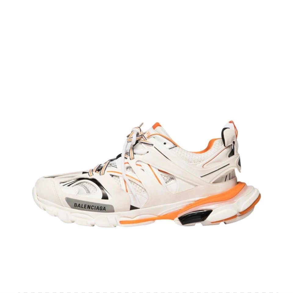 Balenciaga Speed Trainer Cloud White — TG · 三代 白橙 19059