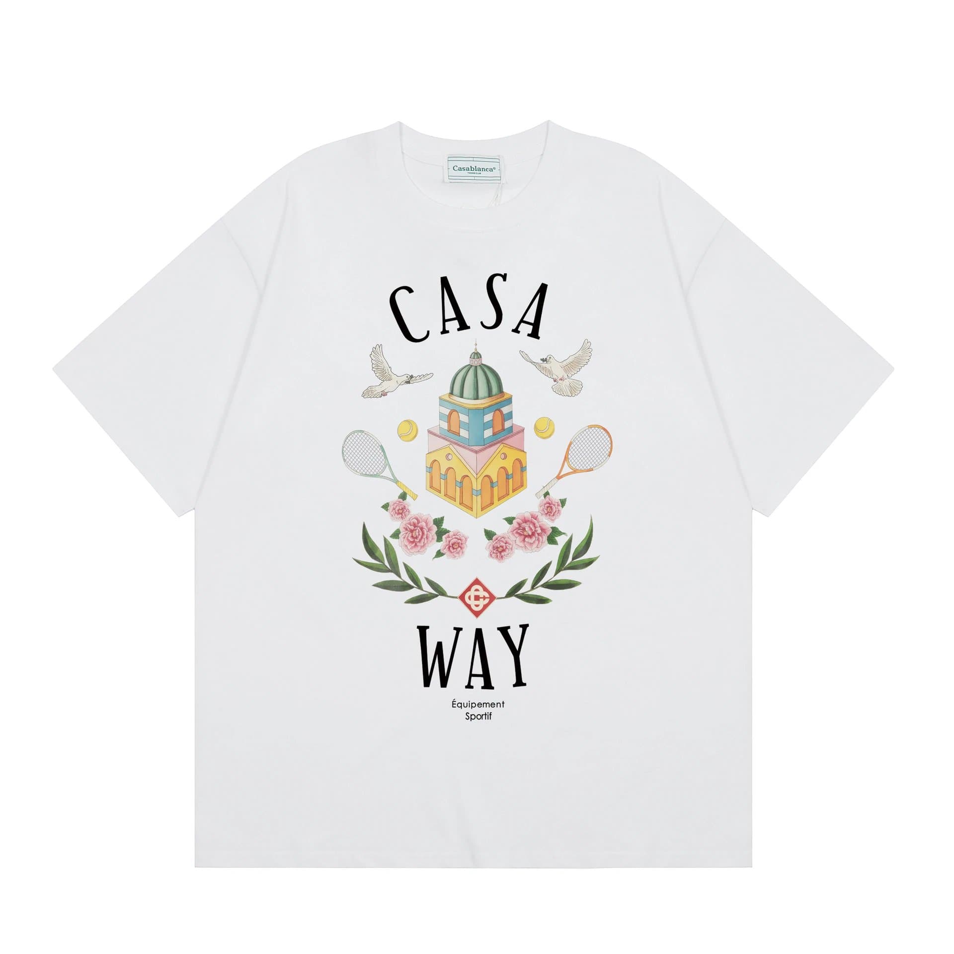 Casablanca Graphic Tee Casa Blanca Gradient — 8