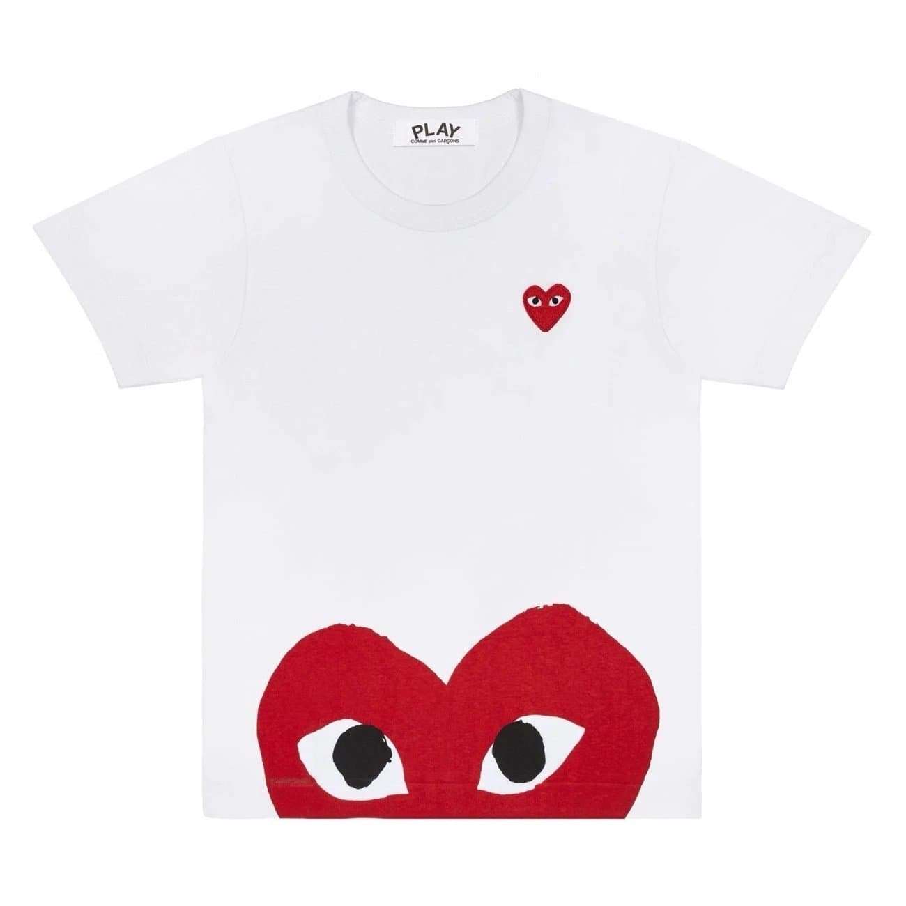 Comme des Garçons Heart Tee Black Eyes — 16