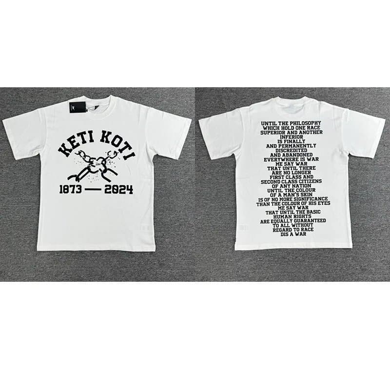 KAWS Graphic Tee ODI ET AMO — D52款白色