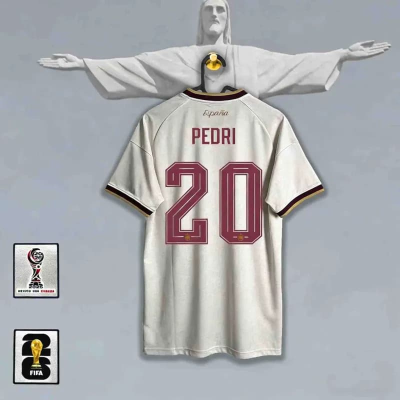 England Home Jersey Bellingham #10 — 西班牙客场-佩德里#20号