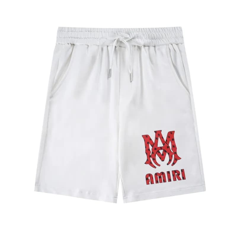 Amiri Records Shorts Embroidered Logo — DK2HY0EZ