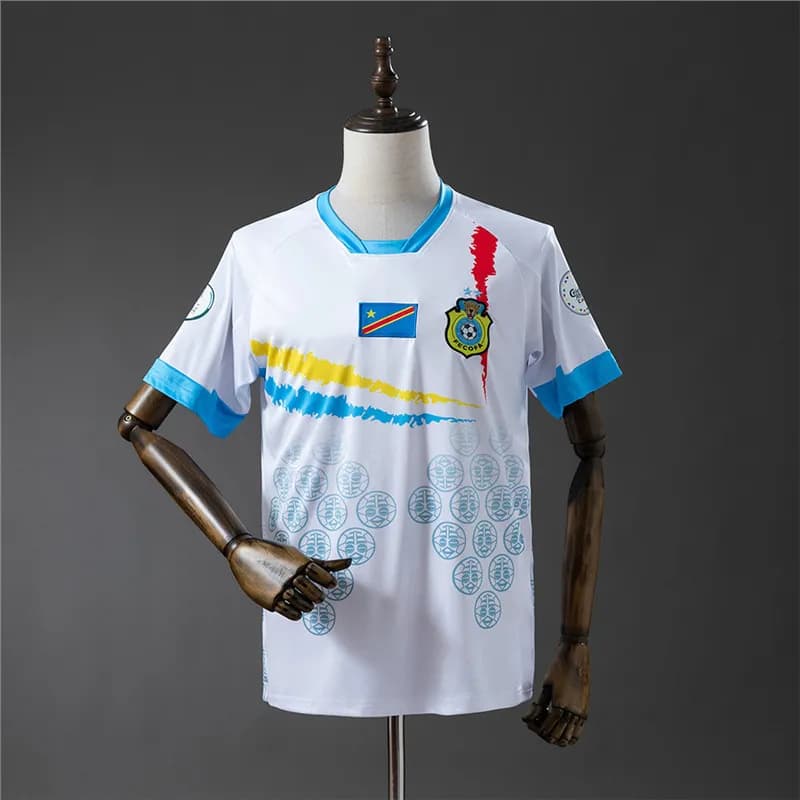 Nike Mexico National Team Jersey 1998 Home — 2627刚果白色蓝袖特别版