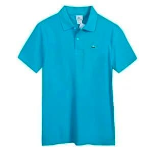 Lacoste Classic Logo Tee Oval Croc Print — 9