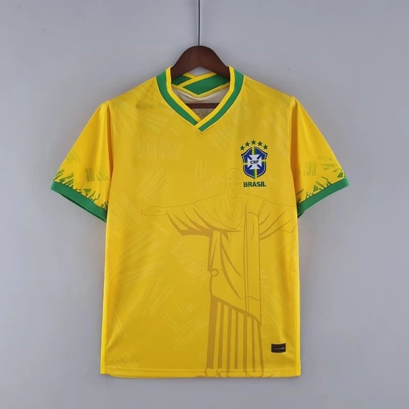 Nike Brazil National Team Jersey Home/Away/Third — 2223巴西黄色女神版