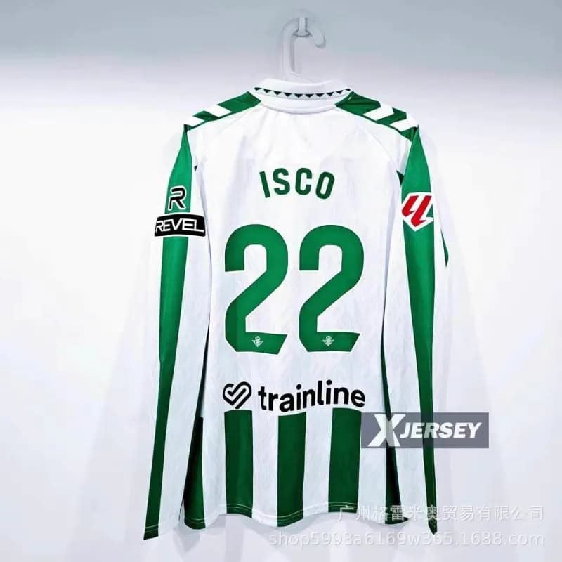 Nike Player Jersey Vitinha #17 — 24-25贝蒂斯主场长袖22号球星加西甲