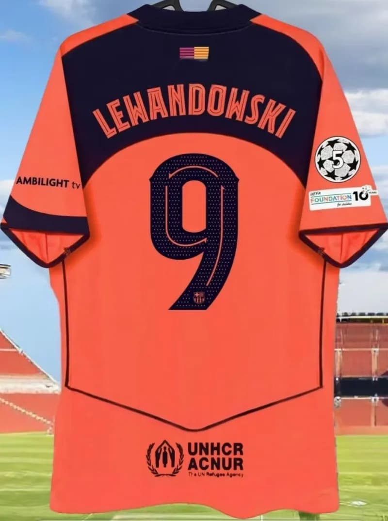 Nike Custom Football Jersey F. De Jong #21 UEFA Foundation — 2526-二客9号-欧冠