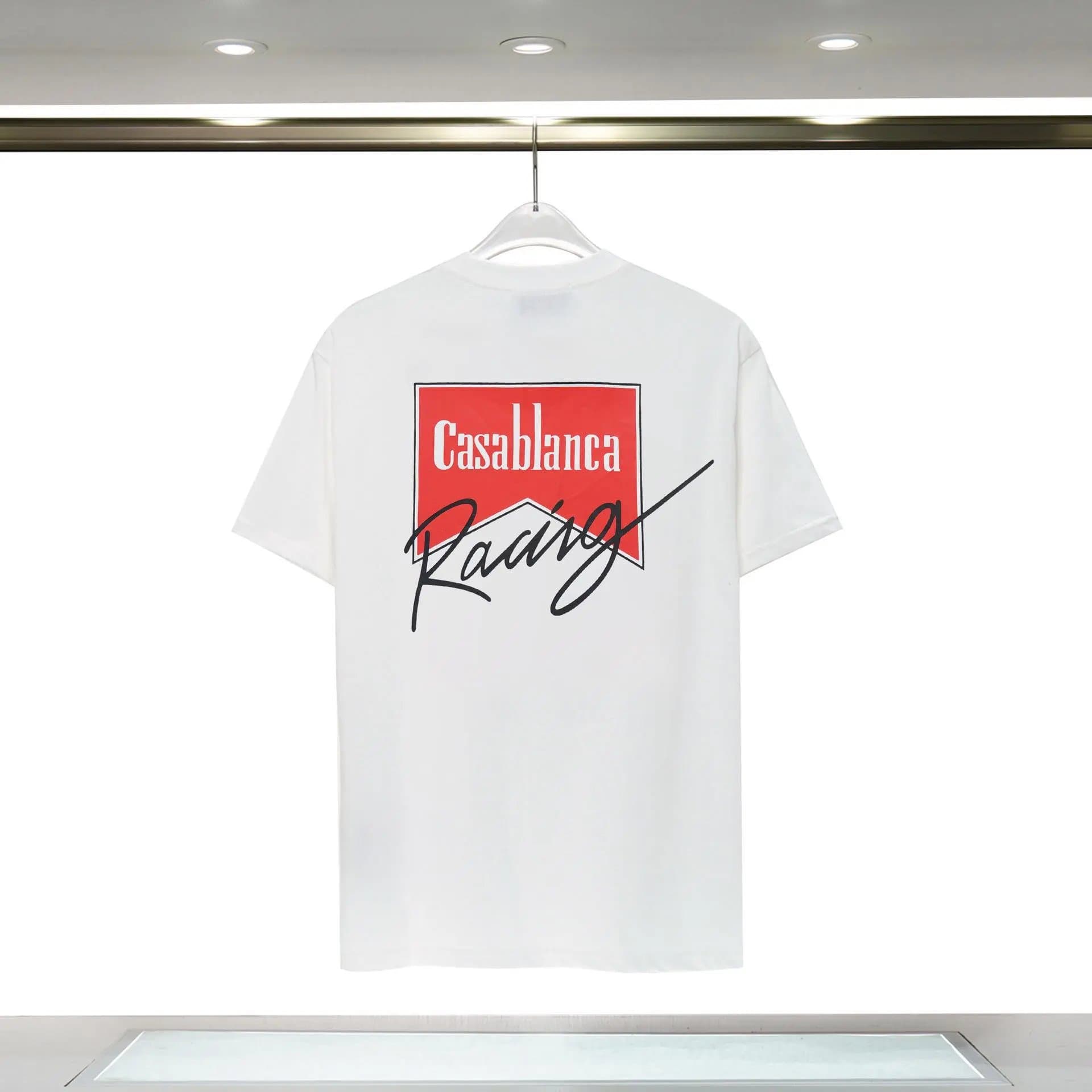 Casablanca Graphic Tee Rabbit Checkered — 8116白