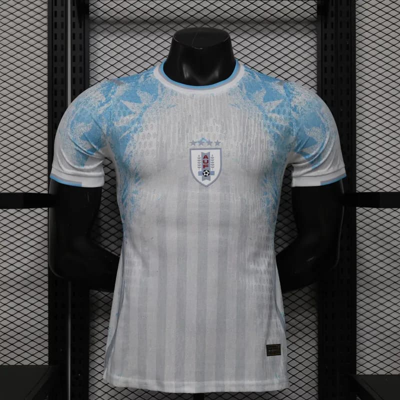 Nike Canada National Team Jersey Home — 球员:乌拉圭x蓝冰纹特别版