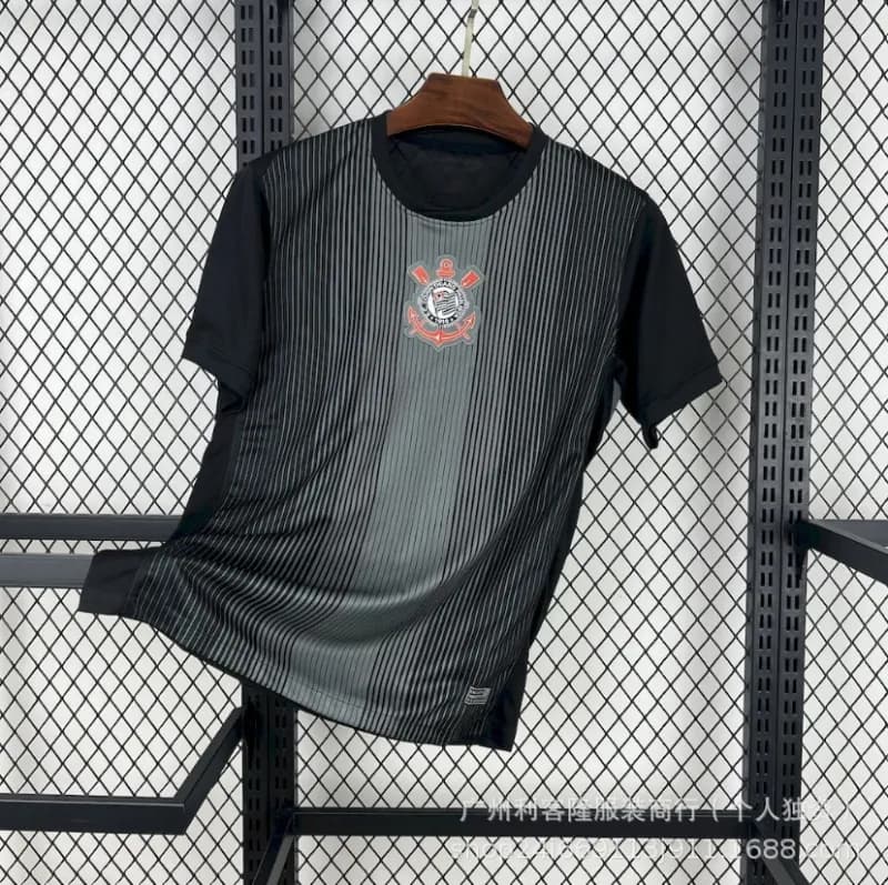 Reebok Football Jersey Vbet Sponsor — 25-26科林门将服黑
