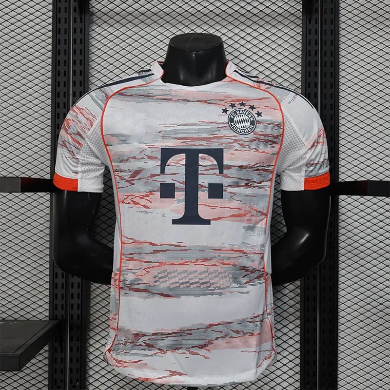 Adidas FC Bayern Munich Home Jersey Glitch Print