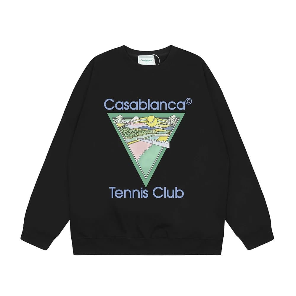 Chrome Hearts Crewneck Sweatshirt Matchbox Logo Print — 081黑色