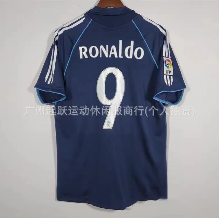 PSG Home Jersey Neymar Jr #10 — 05-06皇马客场 9号+西甲