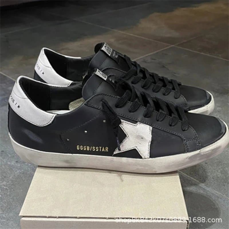 Golden Goose Superstar Distressed Silver — 4