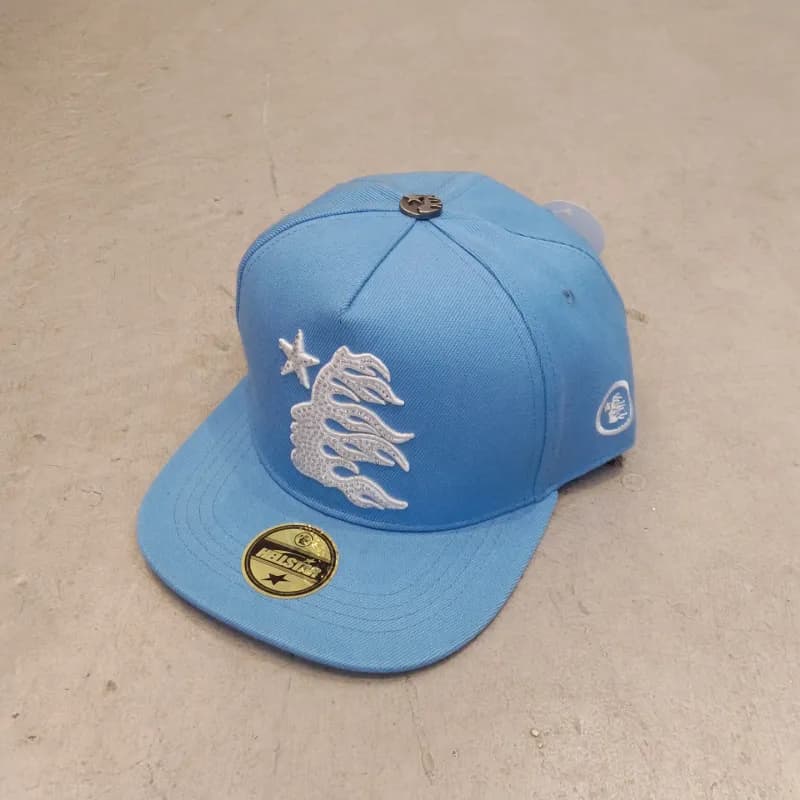Palace Snapback Cap Flame Star Embroidery