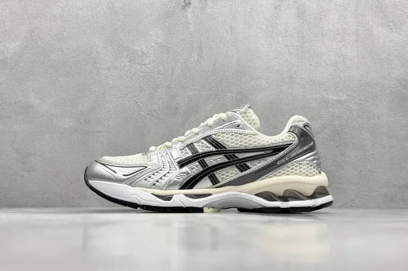 Asics Gel-Kayano 14 Silver Mesh