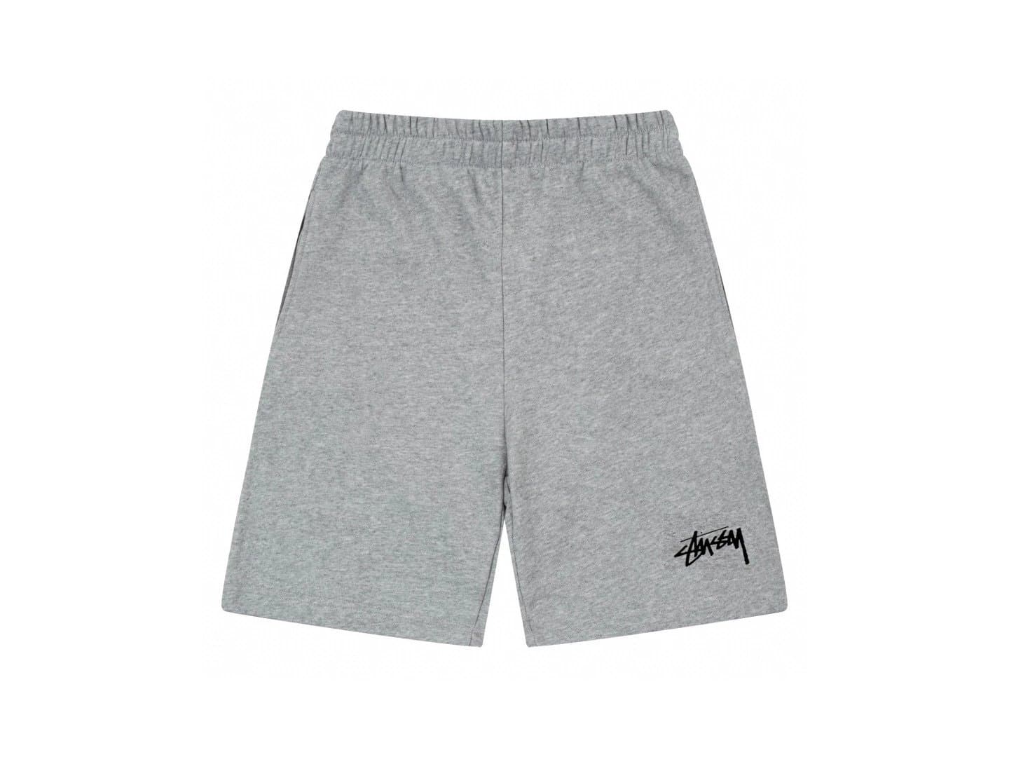Stüssy Logo Shorts White Script — 9