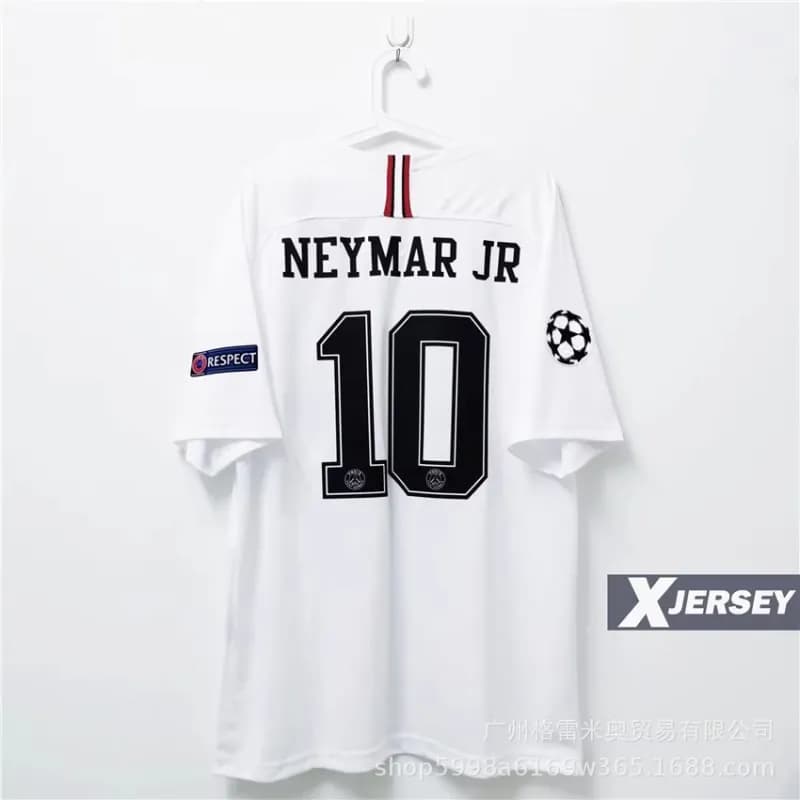 Nike Football Jersey Kang In No. 19 — 18-19巴黎客场10号球星加欧冠球公平条