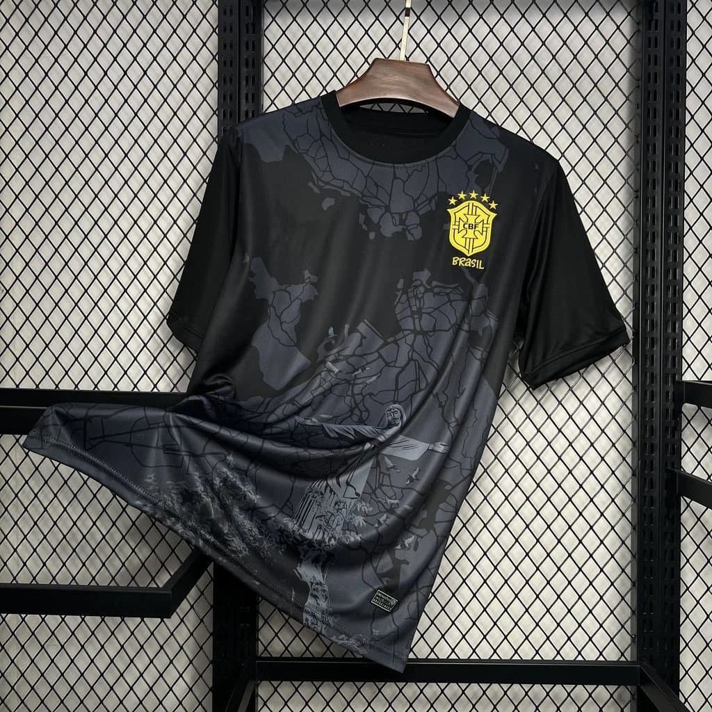 Nike Brazil National Team Jersey Cristo Redentor Print