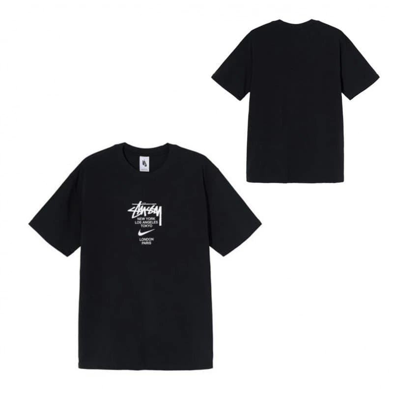 Stüssy Wizard Graphic Tee Black with Wizard Print — 912黑色